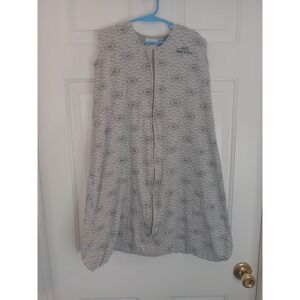 Halo Sleep Sack Large 12-18 Month 22-28lbs‎ Gray with Footballs
